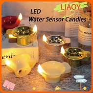 LIAOY 12Pcs Diya LED Light, Floating on Water Electric Candle Lamp, Waterproof Glowing Decor Diwali Tea Light Deepavali Festival Decoration