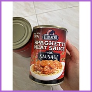 ◨ ✸ ♆ El Rancho Spaghetti Meat Sauce with Sausage 380g