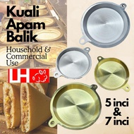 5inci & 7 inci  Kuali Apam Balik Tembaga/ 7 inches Copper Pancake Mould/ Kuali Apom Balik / Apom Bal