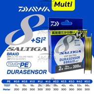 PE Daiwa Saltiga DuraSensor 200 Meter Saltiga DuraSensor 300 Meter X8