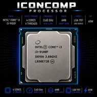 INTEL CORE I3 9100F PROCESSOR TRAY LGA 1151 GEN 9