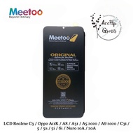 LCD Touchscreen Realme C3 A11X A8 A31 A5 2020 A9 2020 C3i 5 5S 5i 6i Narz0 10A Meetoo Black Original