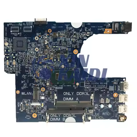 For Dell Latitude 3570 3470 Laptop Motherboard 14291-1 0YKP8M 0P5M6K 0VWFGF 056VN2 51VP4 I3 I5 I7 DD