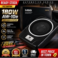 MBQ Underseat Subwoofer Car Speaker Kereta Built-In Amplifier Active Subwoofer 8 Inch 10 Inch