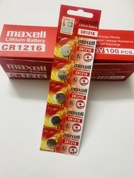Pin CR1216 MAXELL Lithium 3V 1216 nhập khẩu Nhật Bản dùng thay thế cho các loại pin đồng hồ remote đ
