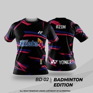 Malaysia Badminton Jersey EXCLUSIVE BADMINTON MALAYSIA