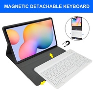 Leather Stand Tablet Cover+Bluetooth Keyboard For Samsung Galaxy Tab A8 10.5" X200 X205 A7 10.4 2020