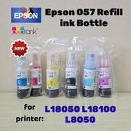 New Compatible EP 057 EP057 Epson 057 Refill ink Bottle for Printer L8050 L18050 L18100 EPSON057 6 c
