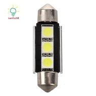 2x SMD LED Festoon 39 mm CANBUS C5W 12V 3 power SMD license plate & Reading Light - For  3 Series 5 