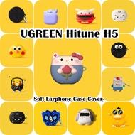 【Discount】For UGREEN Hitune H5 Case Casing Soft Silicone Trendy Cartoon Earphone Case Cover NO.2