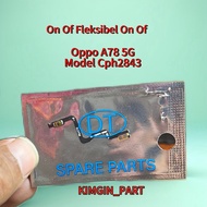 On Of Flexible On Of Oppo A78 5G Model Cph2843