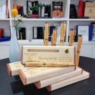 TRI Signing pen engraved with name/logo - employee gift - Appreciation for Addition, Partners, Custo