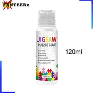 [Fenteer2] Puzzle Glue, Transparent 120 Ml Craft Puzzle Glue for Up to 2000-piece Puzzles, Fast-dryi