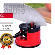 [SG FREE 🚚] Knife Sharpener Sharpening Tool Easy And Safe To Sharpens Kitchen Chef Knives Damascus K
