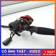 - 60cm shortened horizontal lure fishing rod set made of carbon material, length 1m8 - 2m1 - 2m4 wit