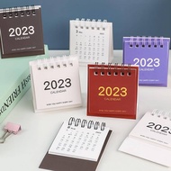 2023 Desk Coil Calendar Kawaii Cartoon Dual Daily Weekly Scheduler Table Planner Yearly Agenda Organizer Desktop Calendar kids stationery gift