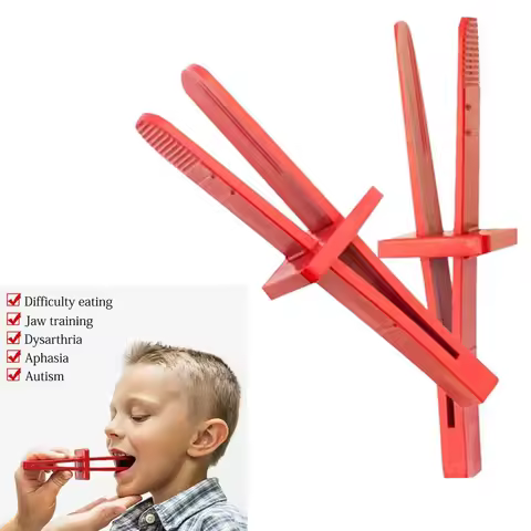 2Pcs Speech Therapy Jaw Trainer Jaw Strength and Stability Boost Exercise Dysarthria Aphasia Treatme