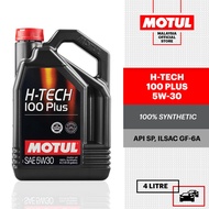 MOTUL H-TECH 100 PLUS 5W30 4L 100% Synthetic SP Engine Oil