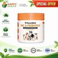 【HAPPY HEALTH】 FurryWell Gut Restore Powder for Dogs | Restore immunity, gut balance, skin & digesti