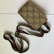 GUCCI GG Vintage Strap Mobile Case 電話袋套