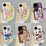 Casing VIVO V40 V40 PRO Kartun Kulit Phone casing