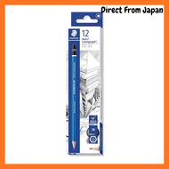 STAEDTLER Mars Lumograph Pencils Set - 12 Pieces (Various Grades: 9H, 10B, 2B, 2H, 10H, 11B, 3B, 3H,