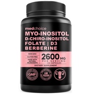 14-in-1 Inositol Supplement Healthcare Support for Women - 40:1 Myo-Inositol & D-Chiro Inositol Powd