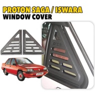 Proton Sagalama Iswara LMST Window Cover 3D Carbon Fibre Window Cover Saga LMST Iswara Mirror Cover Accesories Aksesori