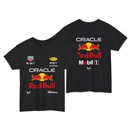 T-shirt Short Sleeve Tee 220GSM Cotton Men Red Bull  Team Unisex Racing  - Max Verstappen - Isack Ha