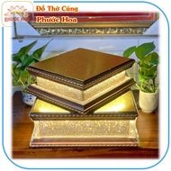 High Quality Anti-Freckles Wooden Statue Stand with Led (MULTIPLE SIZES) Buddha Statue Stand Altar D