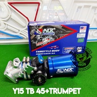 NLK TB Y15zr RACING THROTTLE BODY 45MM TRUMPET NLK TB Y15