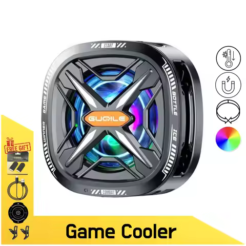 FS05 Portable and Silent Thermoelectric Cooling Fan, Semiconductor-Based Technology Cooler, Universa