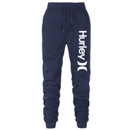 2022 New Hurley Printed Men's Pants Training Gym Sweatpants Letter Designer Printed Jogging Pants Male Leisure Sports Pant S-4XL