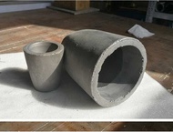 Clay (Speedy Electronic)Foundry Graphite Crucibles Black Cup Furnace Torch Melting Casting Refining