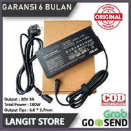 Asus TUF GAMING F15 FX506 FX506H FX506HM FX506QR FX506LH 20V 9A 180Watt Charger AdapterOriginal
