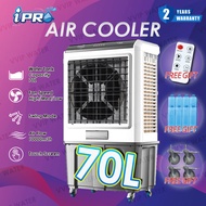 IPRO Portable Air Cooler 70L Water Tank Powerful Aircond Max Flow 100cm 3 Speed Air cond Cooler Fan 