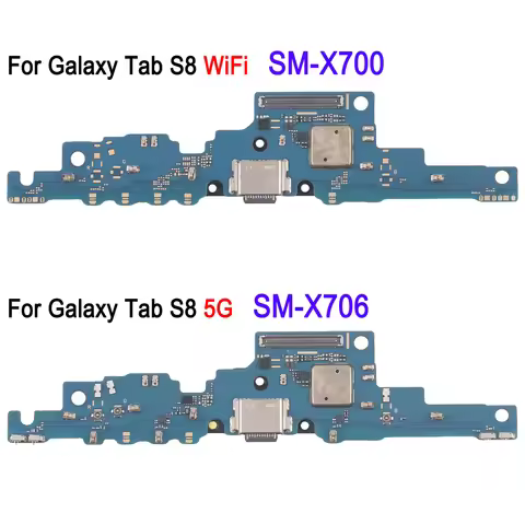 Welding Charging Port Board For Samsung Galaxy Tab S8 WiFi Version SM-X700, For Samsung Galaxy Tab S