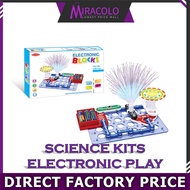 MIRA Science Kit Toy Snap Circuits Electronic Blocks STEM Physics Educational Project Mainan Projek 