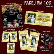 PAKEJ BANNER KAHWIN RM100