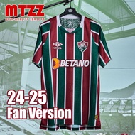 MTZZ 24-25 Fluminense Jersey Home Away Third  Man Football Uniform Customized 2024 2025 Men Soccer T Shirt Fan Version