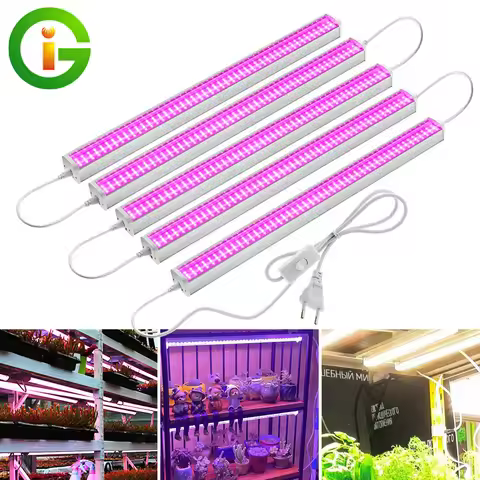 DIY SMD2835 Quantum Tech LED Grow light Bar Sunlike Purple Red 4000K Growing Lamp for Indoor Plant G