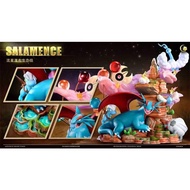 Crescent Studio - Salamence Pokemon Series 001 Resin Statue GK Anime Figure