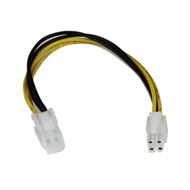 ATX12V 4 Pin P4 CPU Power Extension Cable - M/F