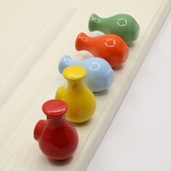 Ceramic Handle Cabinet Door Handle Colorful Vase Furniture Handle Dopamine Drawer Handle Shoe Cabine