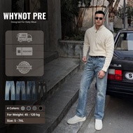 RETRO BLUE JEANS Men's Jeans - WHYNOT PREMIUM - WASH BLUE JEANS REGULAR FORM