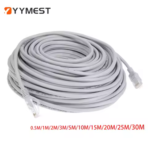 Cable Ethernet De Alta Velocidad Cat5e RJ45 Cable De Red LAN Enrutador De Ordenador Patch Cord,0.4M/