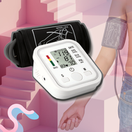 "Clinically Proven" Accurate Readings with Memory and Easy-to-Carry 100% High-Quality Original Portable Electronic Digital Automatic Arm-Type Blood Pressure BP Monitor Device USB Cable Battery w/ Heart Rate and Pulse Rate Meter for Systolic and Diastolic