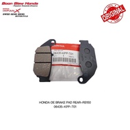 HONDA OE BRAKE PAD RR-RS150R*06435-KPP-T01