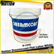 ✤ ✧ ❖ Nation N-1540 Dreamcoat Flat Latex White by Boysen (16 liters pail)
