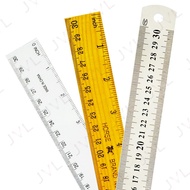 12inch Ruler Transparent ruler, wooden ruler, steel ruler Measuring Tool Student ruler, stationery